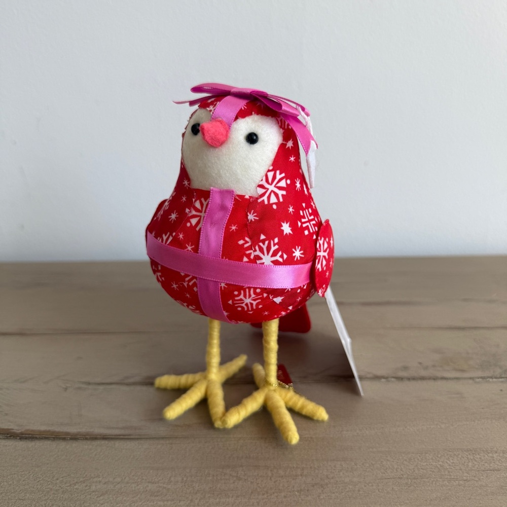 NWT Target Wondershop Feathery Friends 2022 Decorative Bow Bird